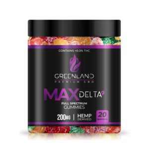 greenland max delta 9 200mg gummies
